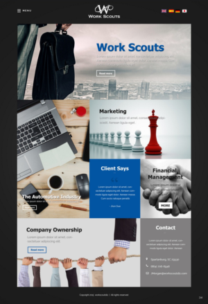 Web-Design von pb für Work Scouts | Design: #7687721