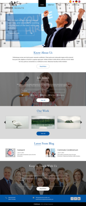 Web-Design von rightway für Work Scouts | Design: #7648416
