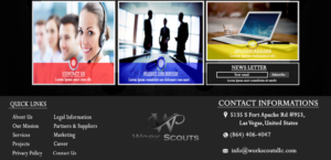 Web-Design von Stevan Djukic Djuka für Work Scouts | Design: #7728690