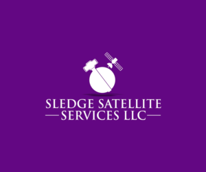Logo Design by Sarah Graphic for Sledge Satellite Services LLC | Design: #7572239