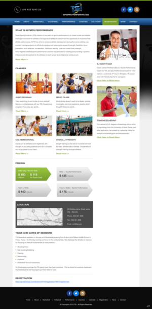 Web Design by pb for this project | Design: #7617989