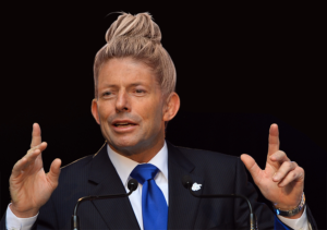 Give famous politicans man buns! | Photoshop Design by Riaz786
