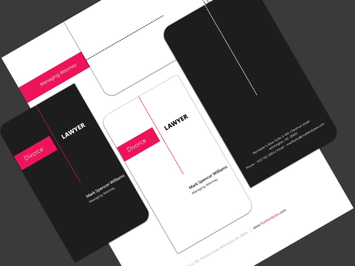 Business Card Design by Neue for Rice Law, PLLC | Design #1912156