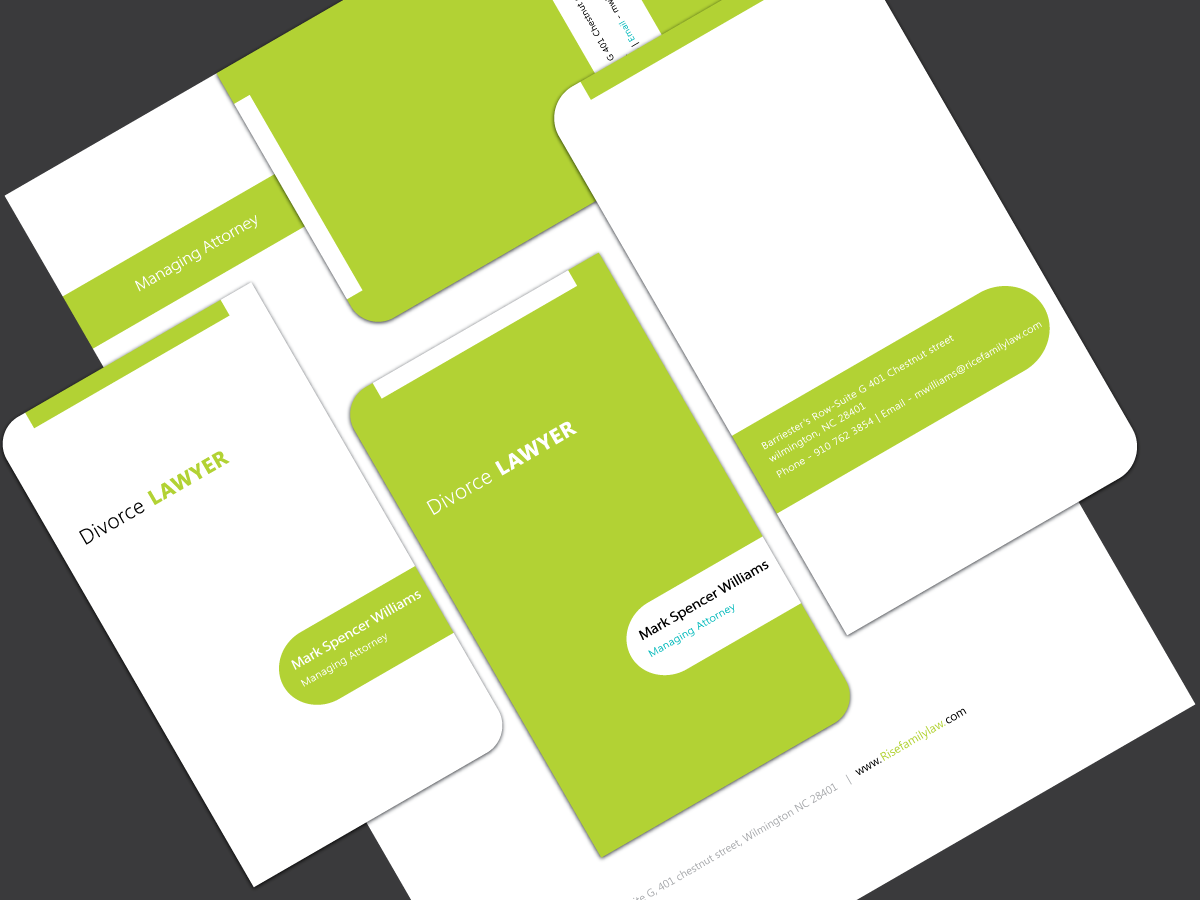 Business Card Design by Neue for Rice Law, PLLC | Design #1912239