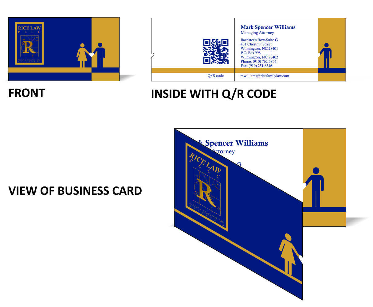 Business Card Design by Dimensions for Rice Law, PLLC | Design #1897508