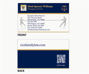 Business Card Design by Dimensions for Rice Law, PLLC | Design: #1898868