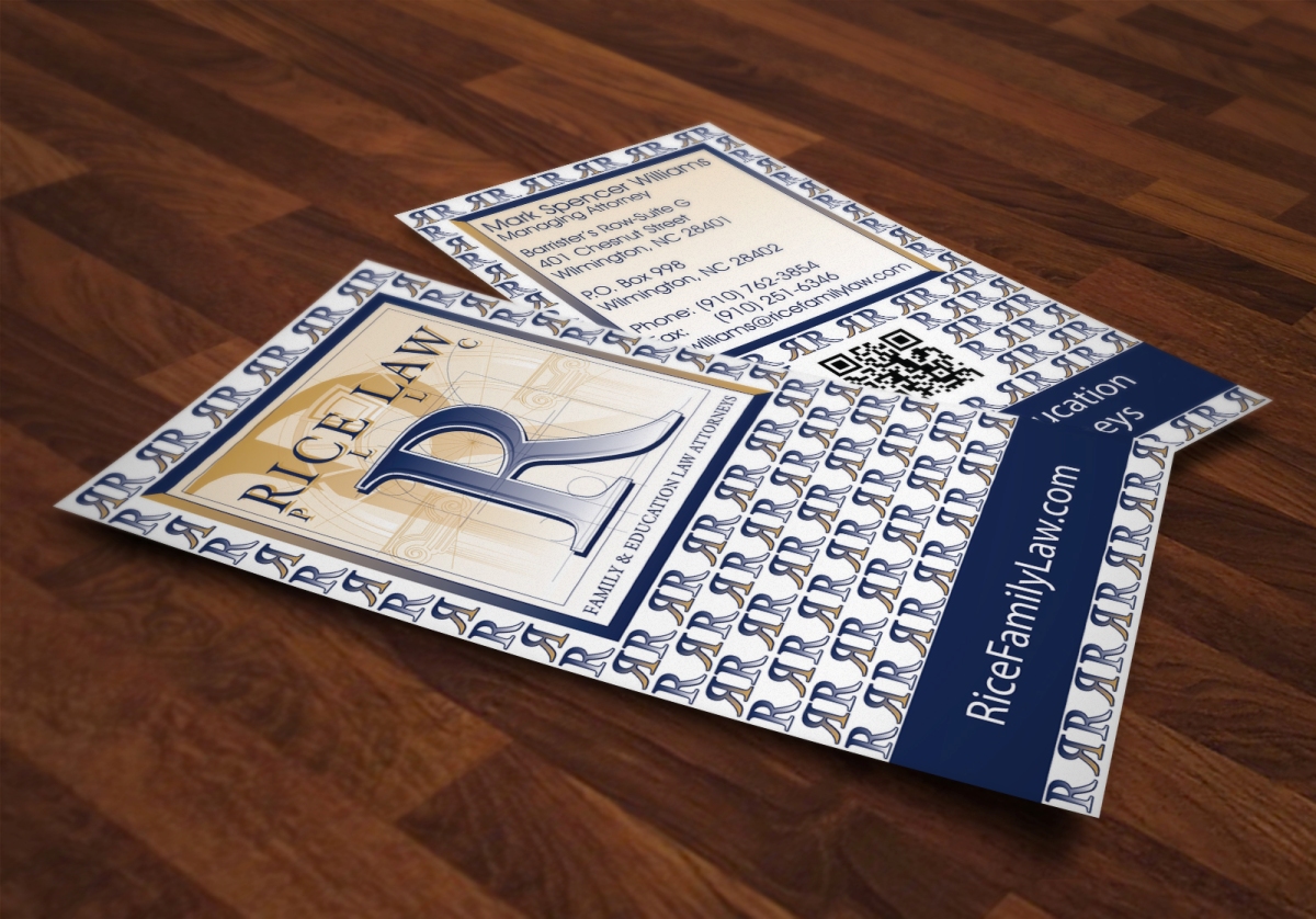 Business Card Design by Fourie Graphic Design  for Rice Law, PLLC | Design #1905515