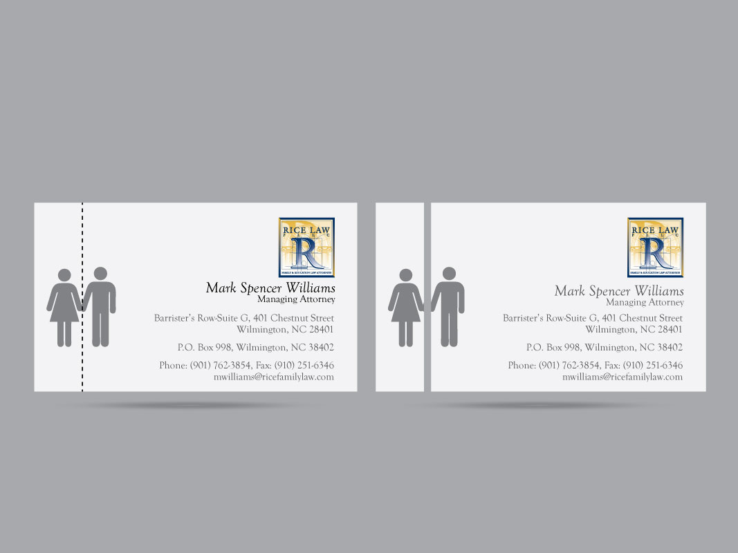 Business Card Design by shaheen for Rice Law, PLLC | Design #1903597