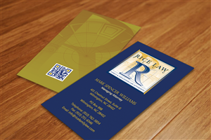 Business Card Design by Sarah Mathews for Rice Law, PLLC | Design: #1888268