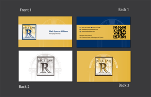 Diseño de Tarjeta de Presentación por meet007 para Rice Law, PLLC | Diseño: #1893697