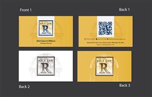 Business Card Design by meet007 for Rice Law, PLLC | Design: #1893759