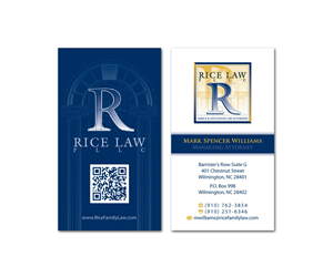 Business Card Design by MDesign for Rice Law, PLLC | Design: #1905285