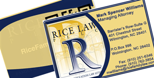Business Card Design by Artiest MustbAli for Rice Law, PLLC | Design: #1910078