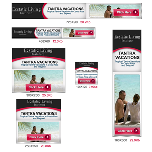 Banner-Design von Heru Purwanto für Ecstatic Living Institute | Design #1969790