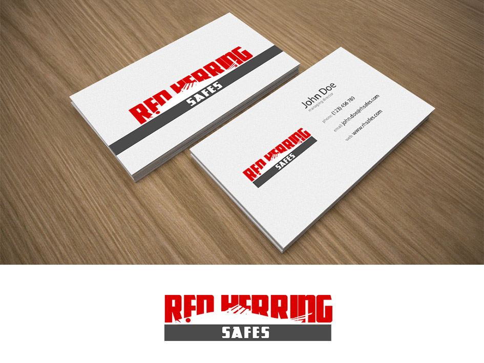 Logo Design by Emily K for Red Herring Safes | Design #1894628