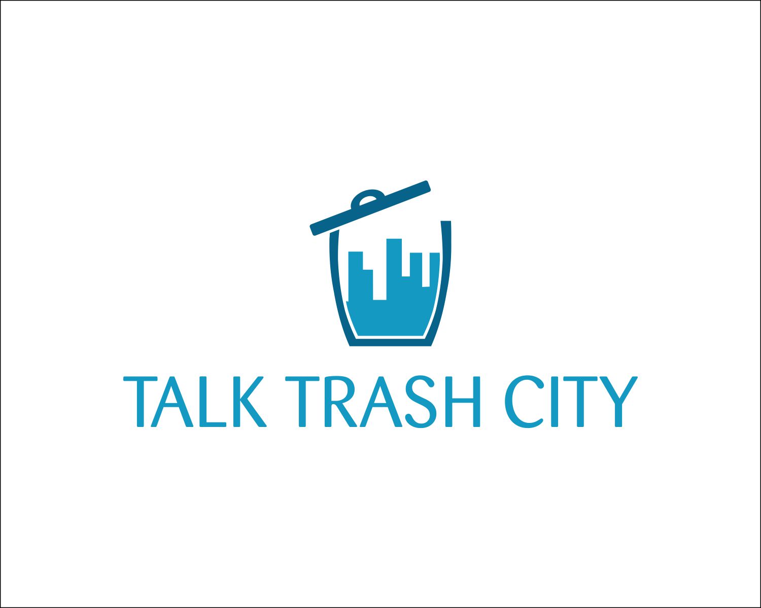 Logo Design by  dexplorar for Talk Trask City | Design #7819869