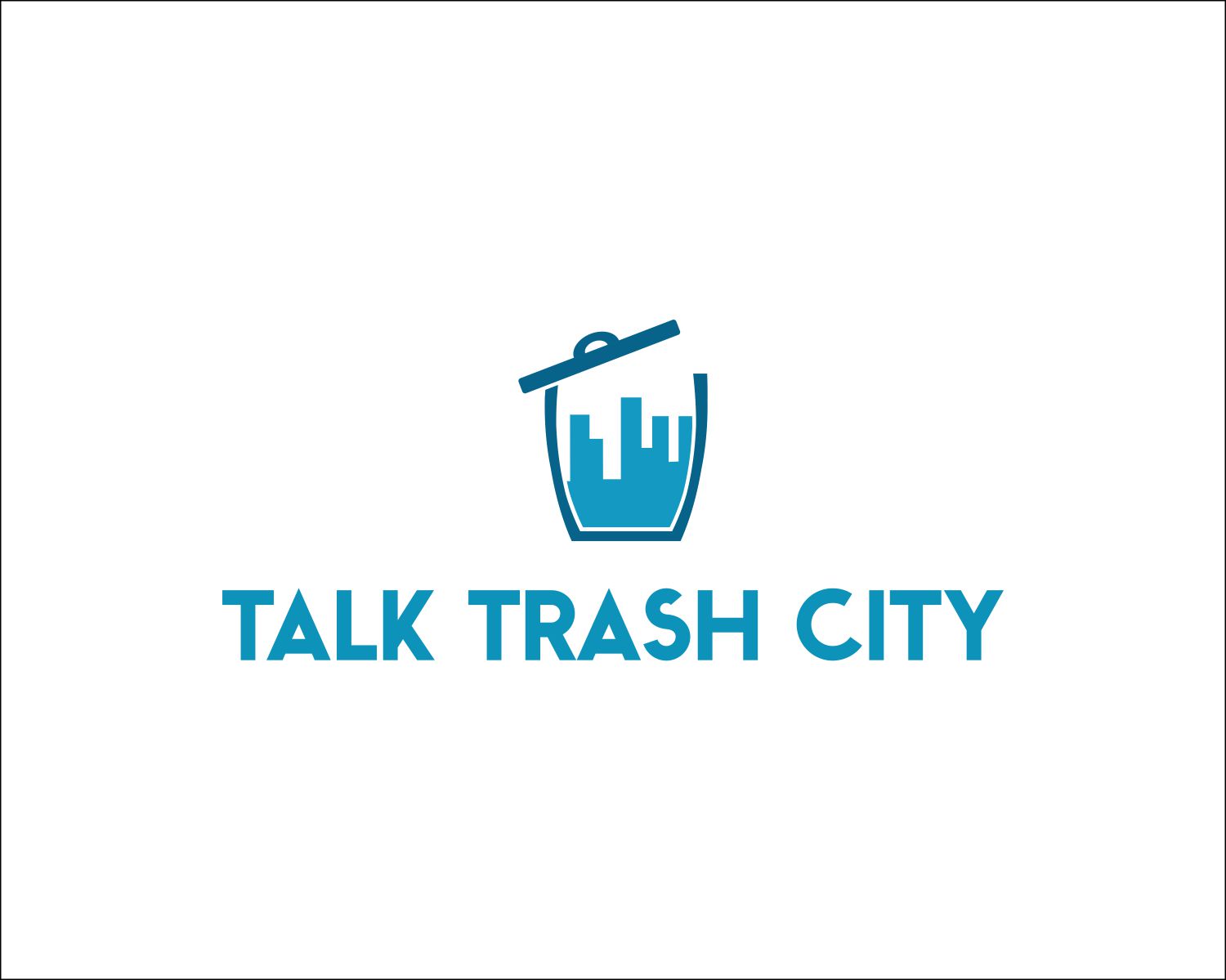 Logo Design by  dexplorar for Talk Trask City | Design #7819870