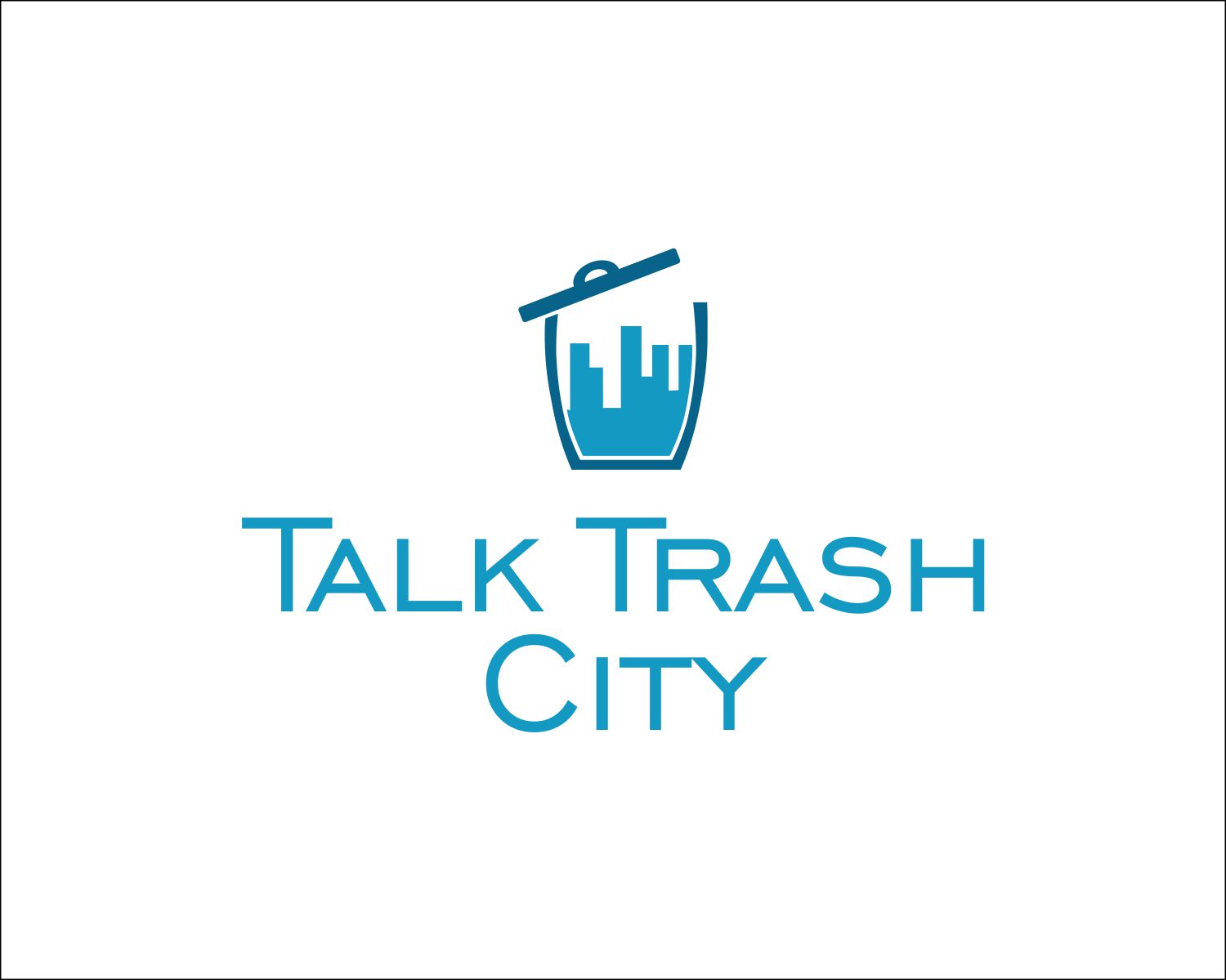 Logo Design by  dexplorar for Talk Trask City | Design #7819871