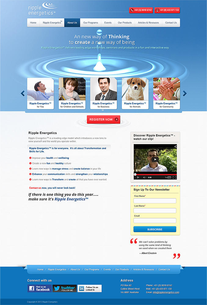 Web Design by looptriks for Gordian | Design #1888636