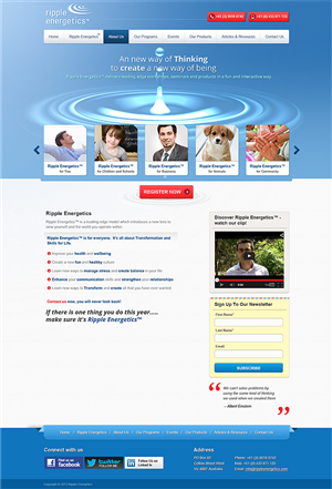 Web Design by looptriks for Gordian | Design: #1888636