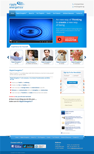 Web Design by looptriks for Gordian | Design: #1892472