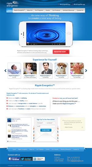 Web Design by looptriks for Gordian | Design #1893425