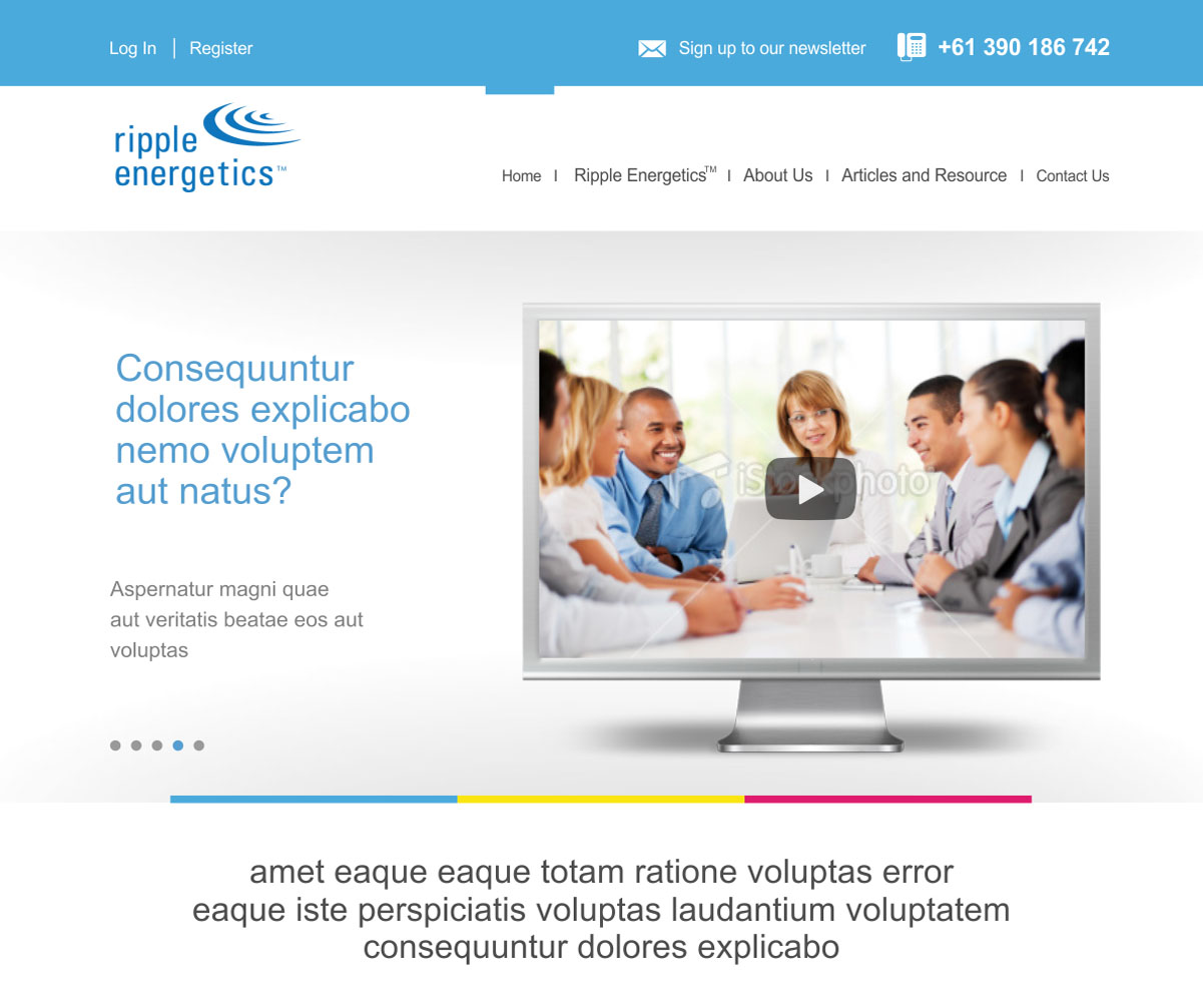 Web Design by Silverfox Studio for Gordian | Design #1938676