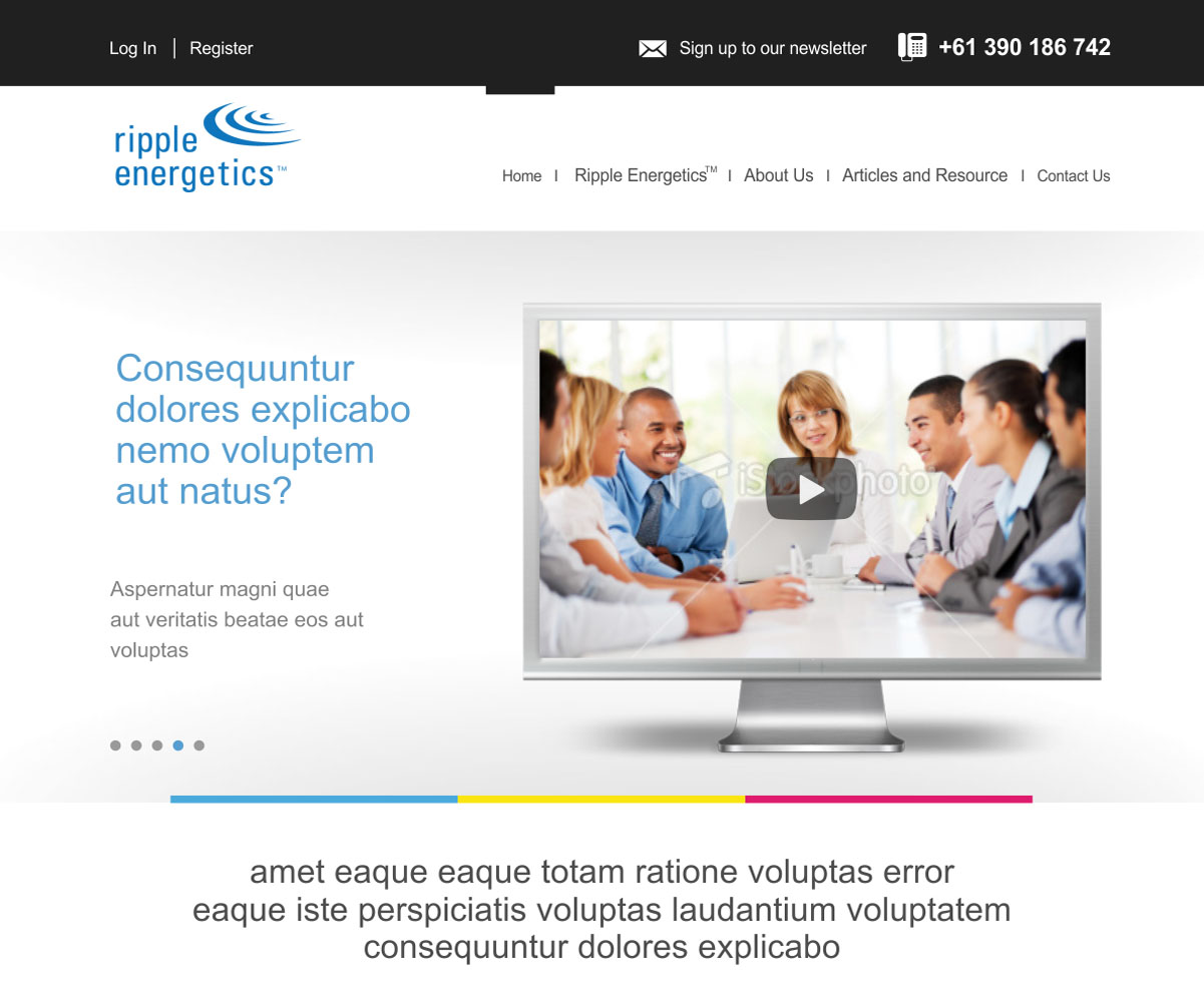 Web Design by Silverfox Studio for Gordian | Design #1938681