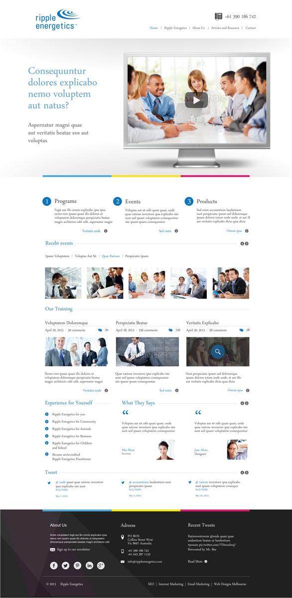 Web Design by Silverfox Studio for Gordian | Design #1943210