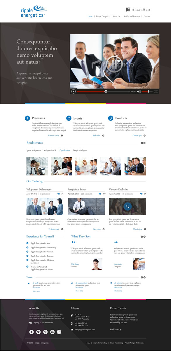Web Design by Silverfox Studio for Gordian | Design #1943217