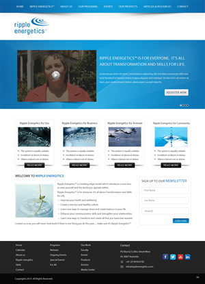 Web Design by pb for Gordian | Design: #1893957