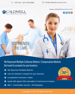 Email Marketing Design by pb for Caldwell & Associates Insurance Services, Inc. | Design: #7547513