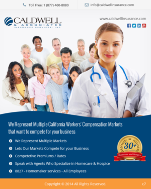 Email Marketing Design by pb for Caldwell & Associates Insurance Services, Inc. | Design: #7606288