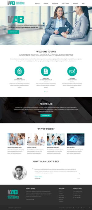 Web Design par pb pour ce projet | Design : #7547548