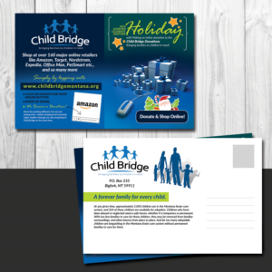 Postkarten-Design von uk für Child Bridge | Design: #7561440