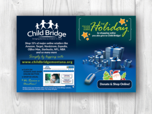 Postkarten-Design von uk für Child Bridge | Design: #7579647