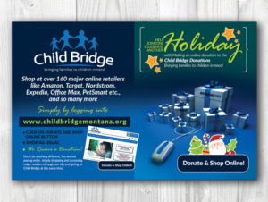 Postkarten-Design von uk für Child Bridge | Design: #7579786