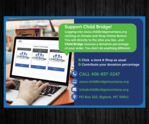 Design de Carte Postale par CreativeTrick pour Child Bridge | Design : #7575345