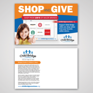 Postkarten-Design von earldesigns für Child Bridge | Design: #7600059