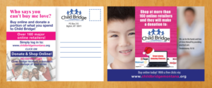 Postcard Design by Venus L. Penaflor for Child Bridge | Design #7550782