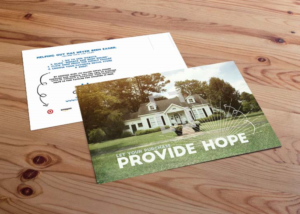 Postcard Design by hillrm for Child Bridge | Design #7546860
