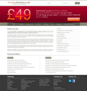 Web Design by Tebu Kurian for MIster Write Ltd | Design #390687