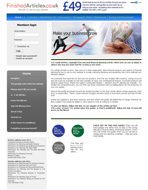 Web Design by NEXTECHDESIGN for MIster Write Ltd | Design: #386305