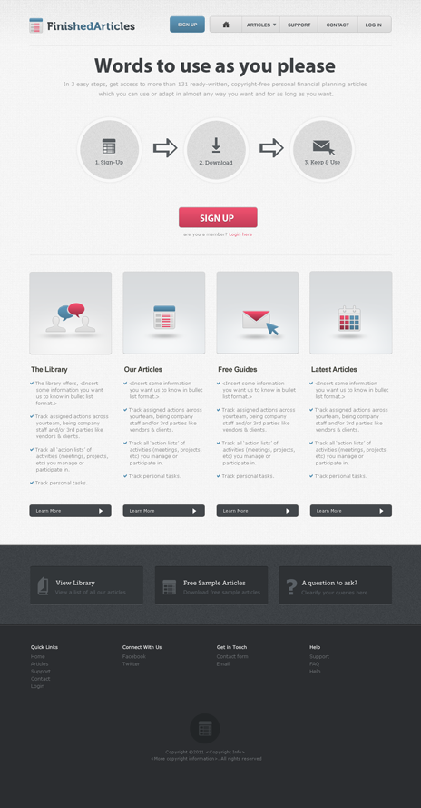 Web Design by TheExpert for MIster Write Ltd | Design #392230