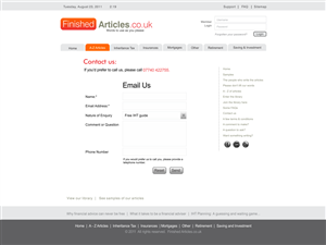 Web Design by CreativeIyke.com for MIster Write Ltd | Design #394376