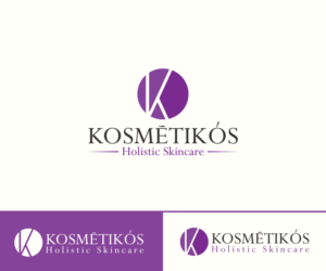 Kosmetikós    Holistic Skincare  | Logo Design by Ethien