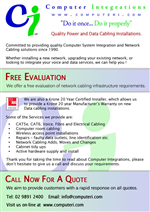 Flyer Design by RPM Graphics for Computer Integrations | Design: #12739