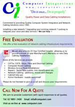 Design de Flyer par RPM Graphics pour Computer Integrations | Design #12986