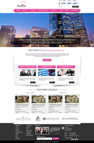 Web Design by DesignXyz for this project | Design: #7622056