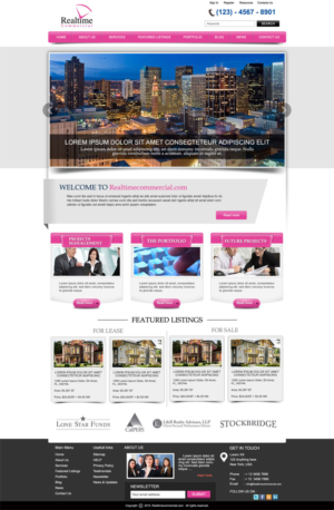 Web Design by DesignXyz for this project | Design: #7628189